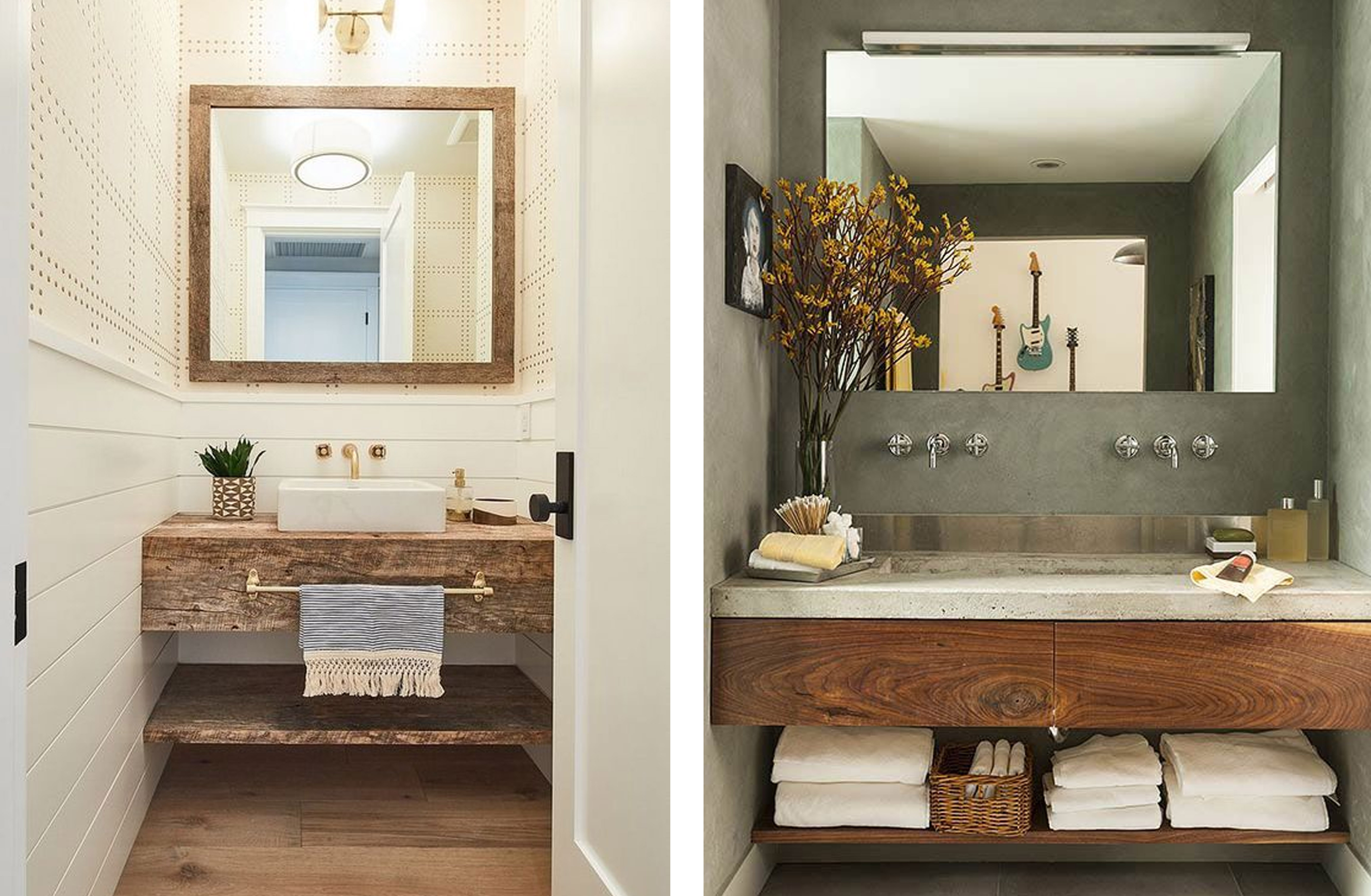 Baños de madera con toque vintage ⋆ Royo - 2