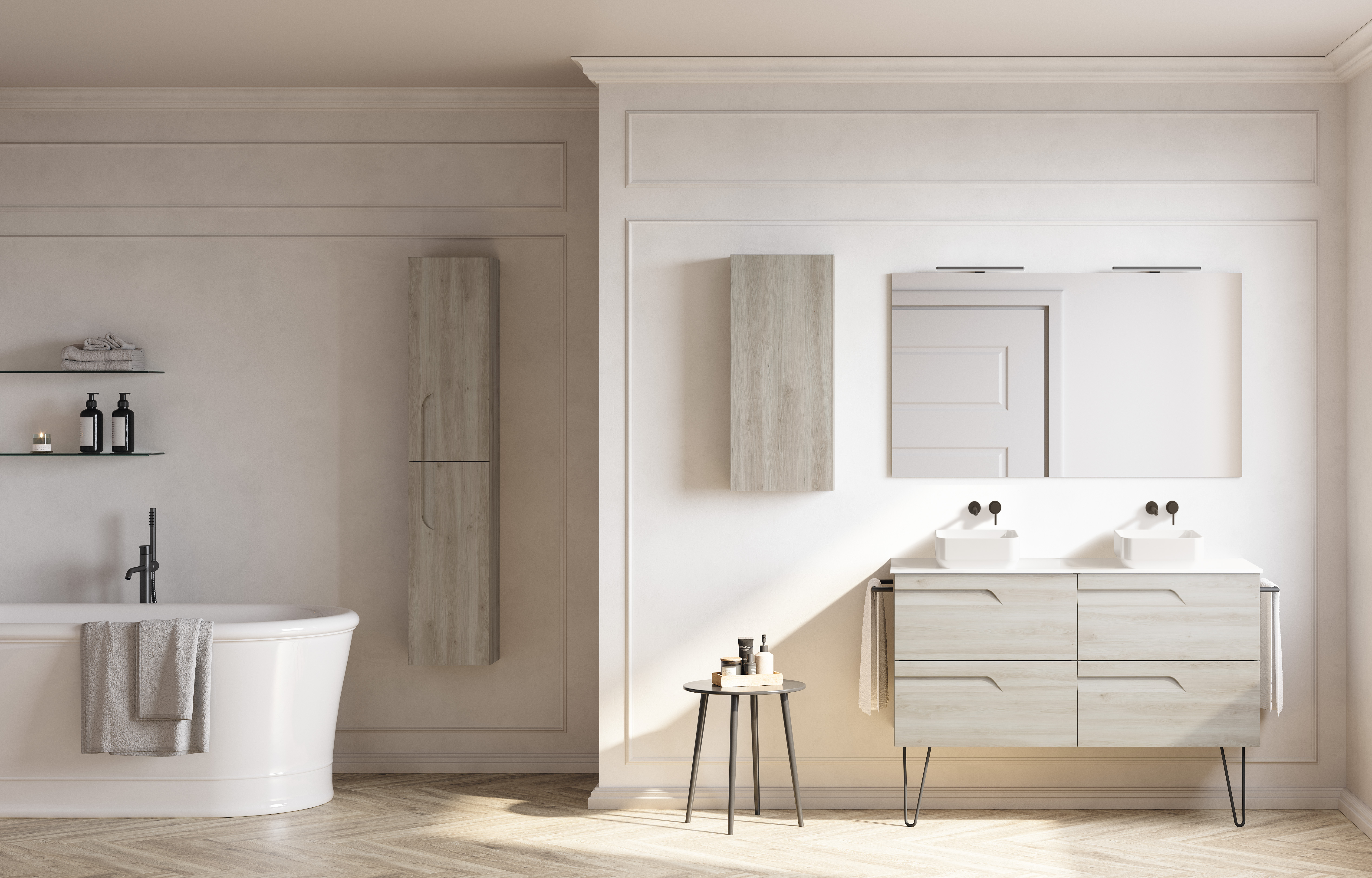 Mueble auxiliar de baño VITALE